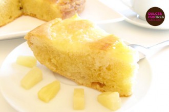 tarta de piña muy facíl