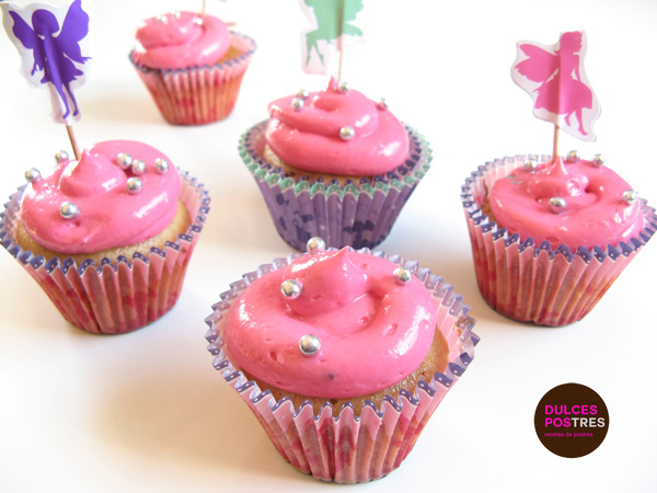 Cupcakes de Fresa muy kukis