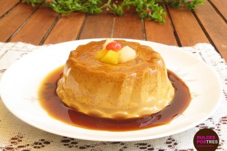 Flan de café