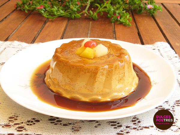 Flan de café