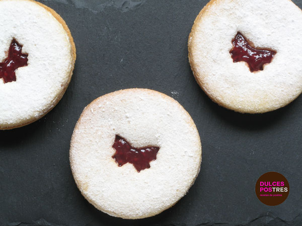 Receta de galletas Jammy Dodgers