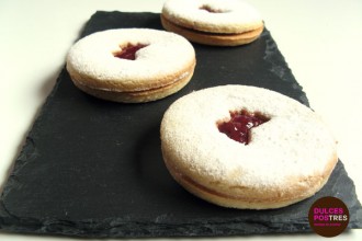 Receta de galletas Jammy Dodgers