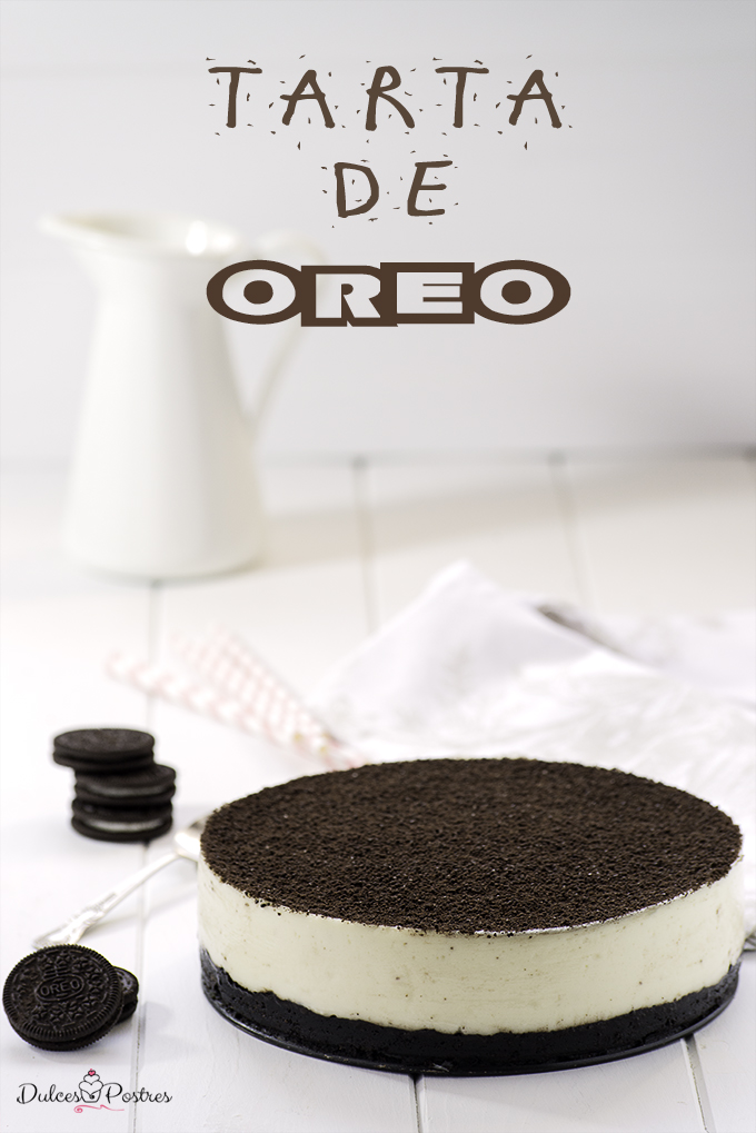 Tarta de Oreo SIN HORNO Y MUY FÁCIL 