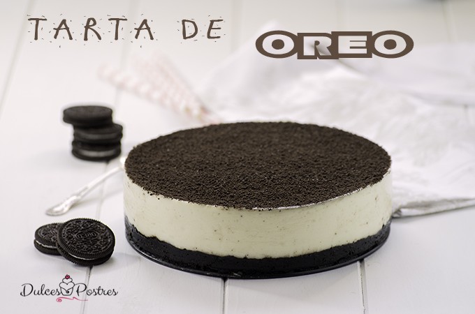 Tarta de Oreo SIN HORNO Y MUY FÁCIL 