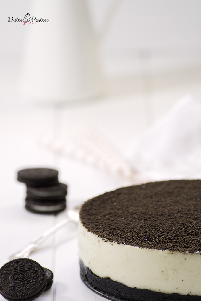 Tarta de Oreo SIN HORNO Y MUY FÁCIL 