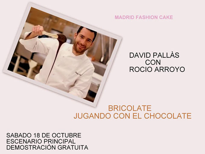 David Pallás Curso Madrid Fashion Cake 2014