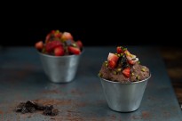 Receta de mousse de chocolate