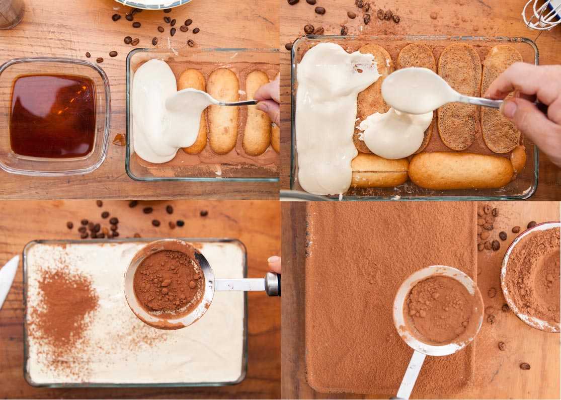 Siguientes pasos para hacer la receta de tiramisú