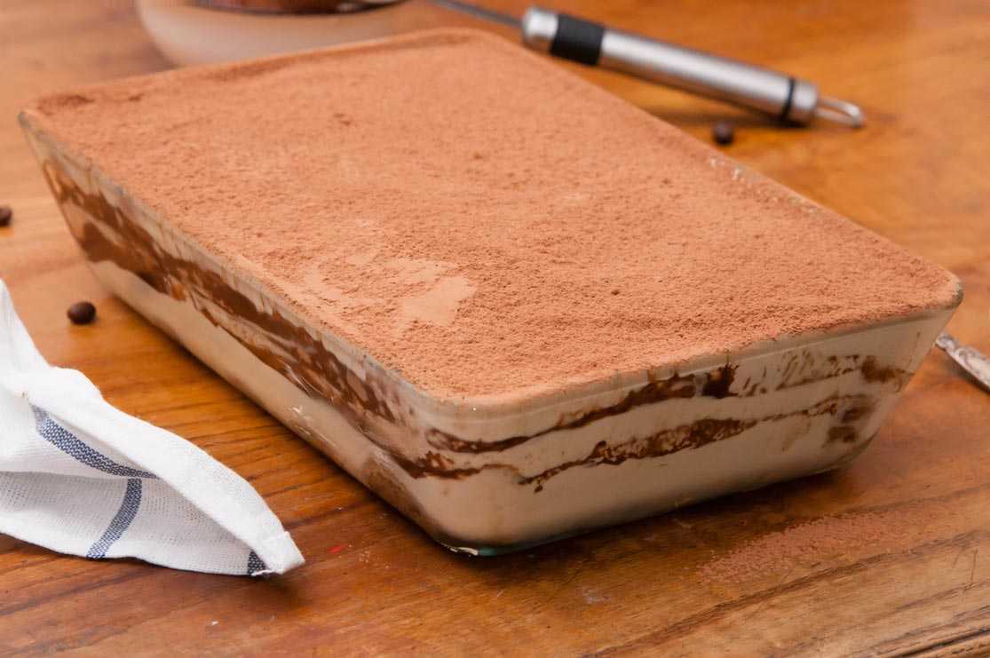 Tiramisú receta casera