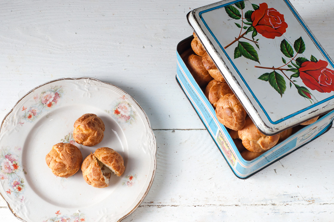 Receta de profiteroles